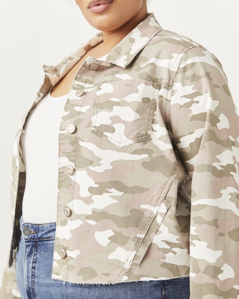 Kensie camo jacket store